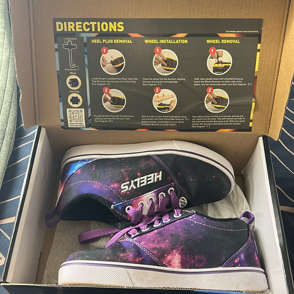 Heelys Cosmic Purple Sneakers